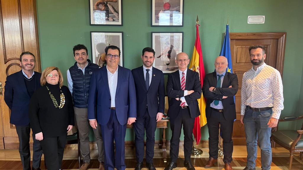 David Gago y Antidio Fagúndez en el Ministerio de Agricultura