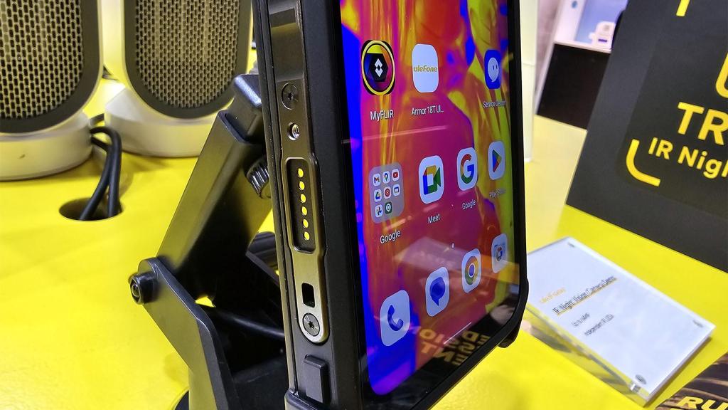 La conexión para el accesorio de Ulefone