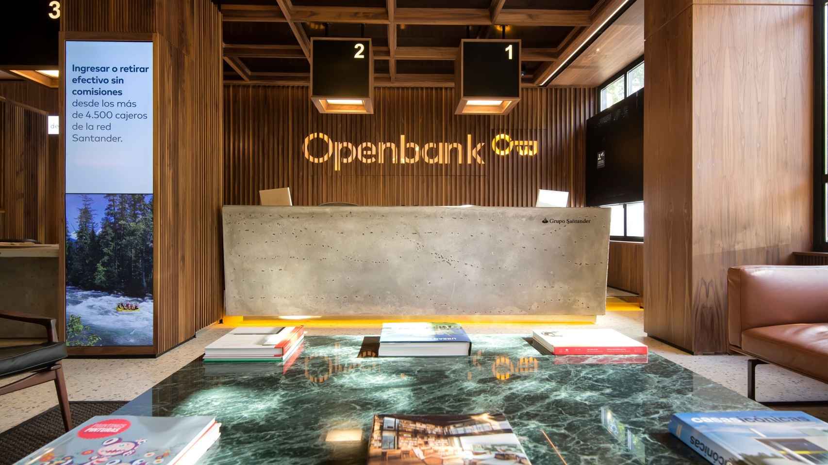 Una oficina de Openbank.
