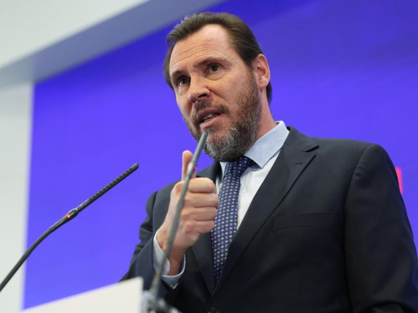 El ministro de Transportes y Movilidad Sostenible, Óscar Puente