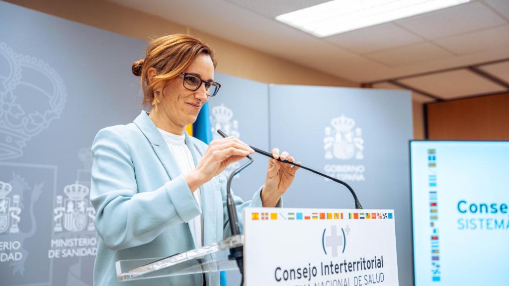 La ministra de Sanidad, Mónica García.