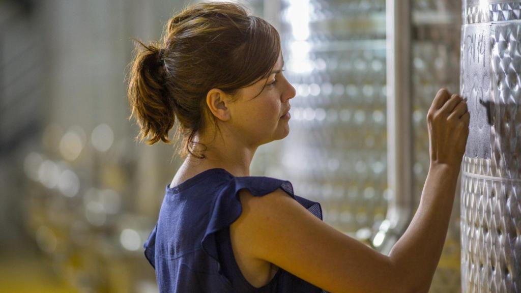 Ana de Castro, enóloga en Bodega La Melonera