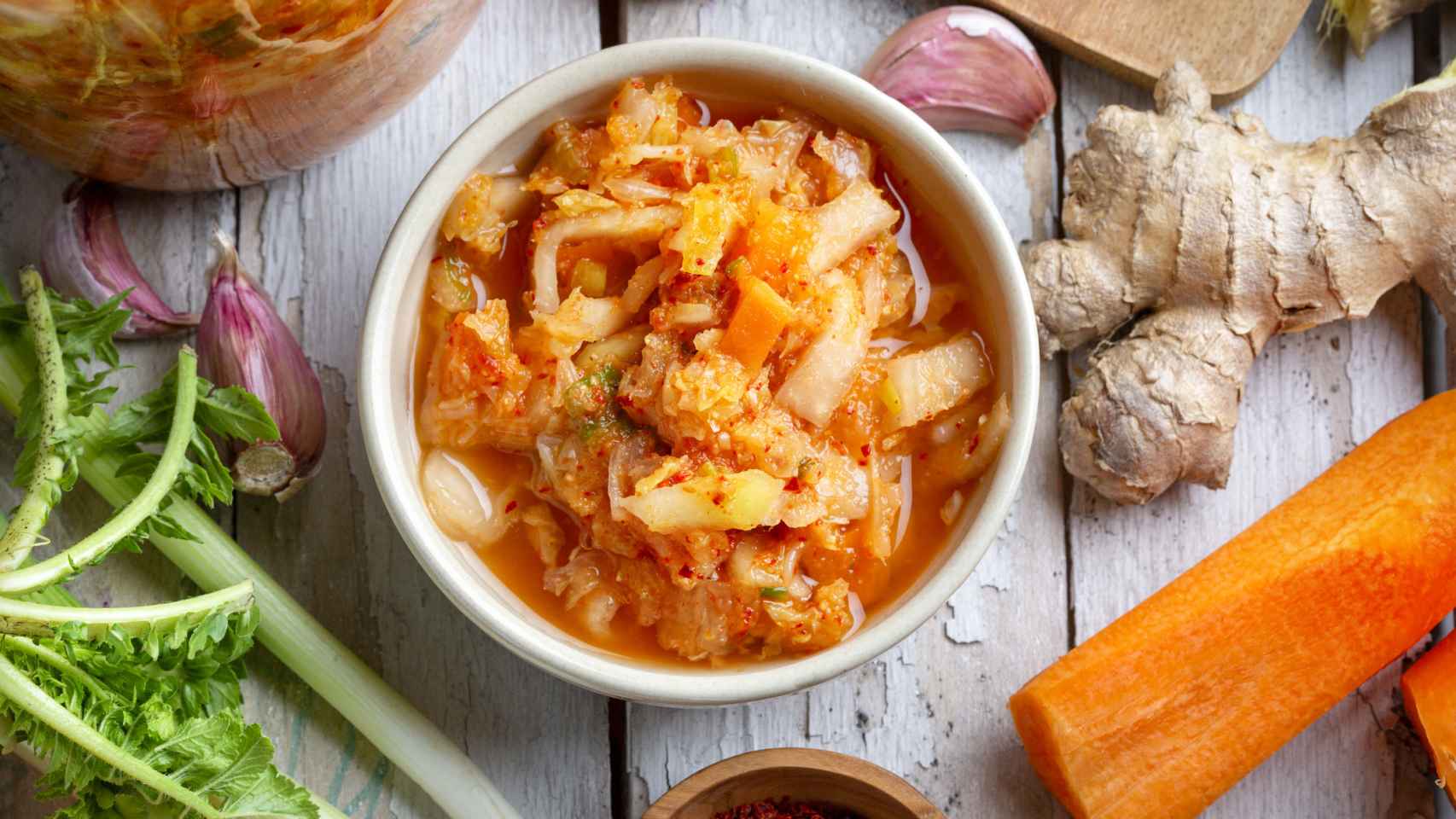 El kimchi es el superalimento coreano que ayuda a adelgazar.
