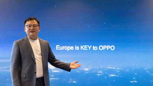 Bingo Liu CEO de Oppo durante el MWC 2024