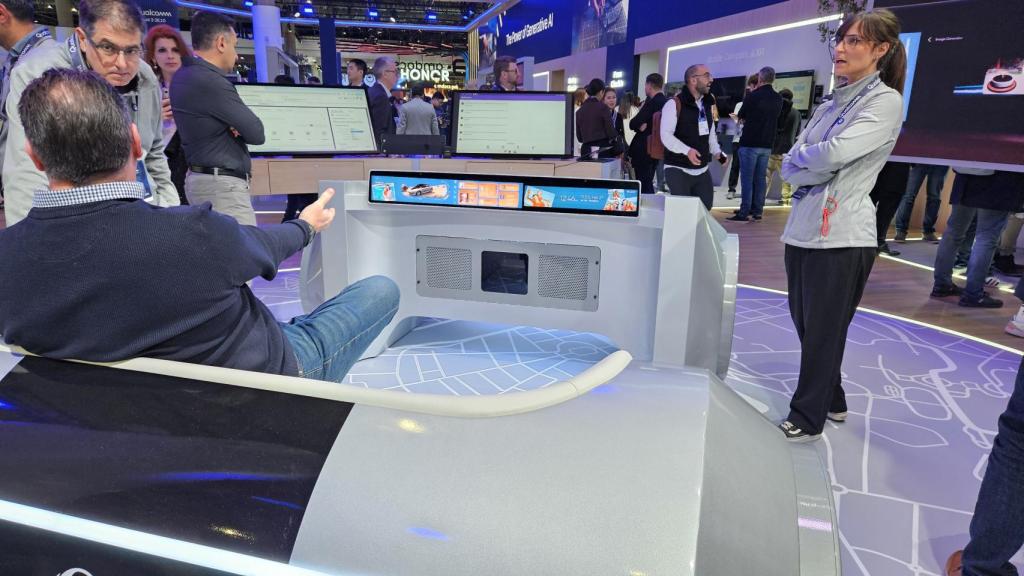 Concepto de coche de Qualcomm en el MWC 2024