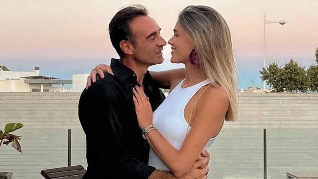 Ana Soria y Enrique Ponce, en una imagen de archivo.