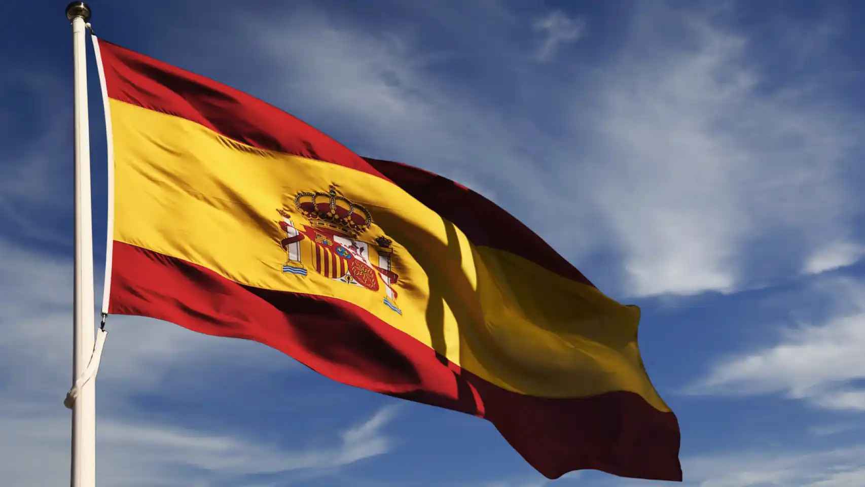 Imagen de archivo de la la bandera de España.