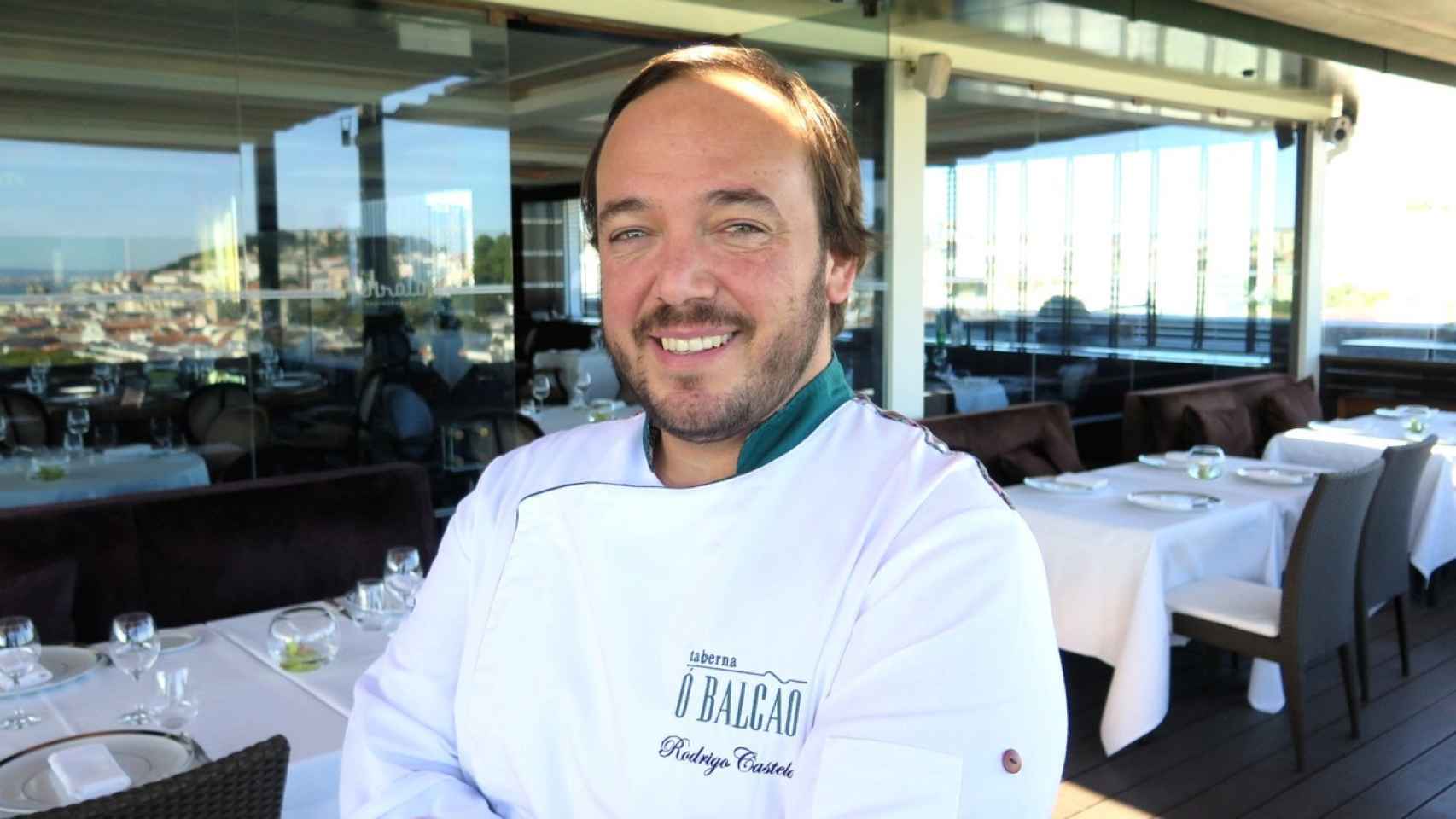 El cocinero Rodrigo Castelo.