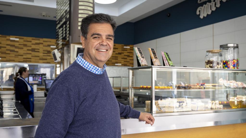 El día de la entrevista, 'la cosa' estaba tranquila; esta foto hubiera sido impensable con las enormes colas que se forman.