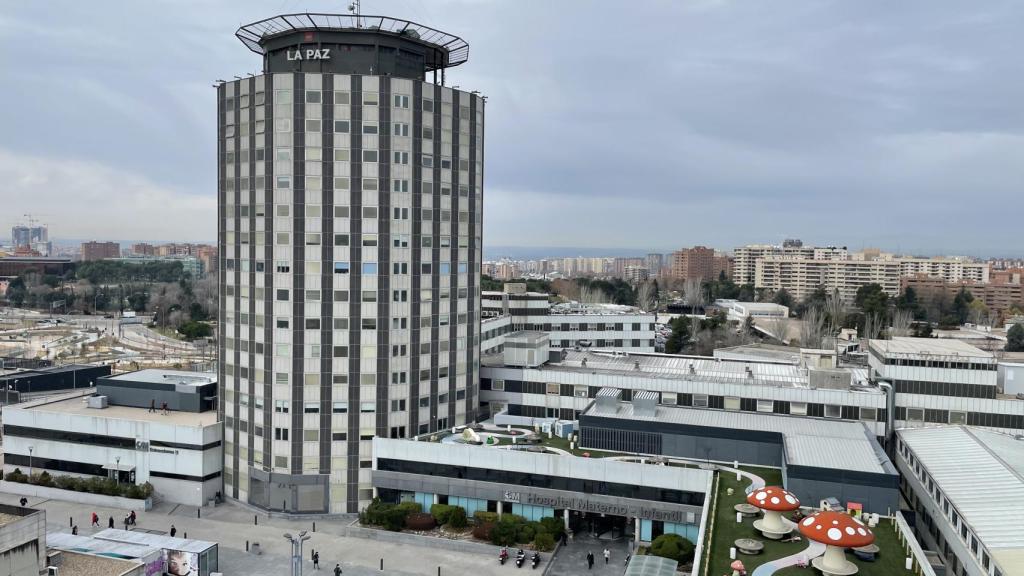 Exterior del Hospital La Paz.
