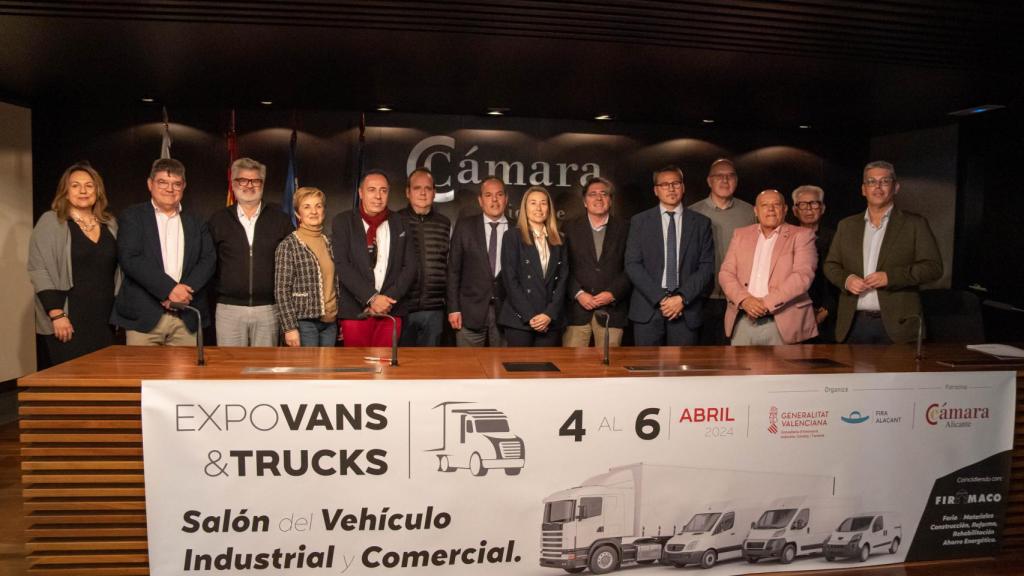 La presentación del salón por parte de IFA y la Cámara de Comercio.