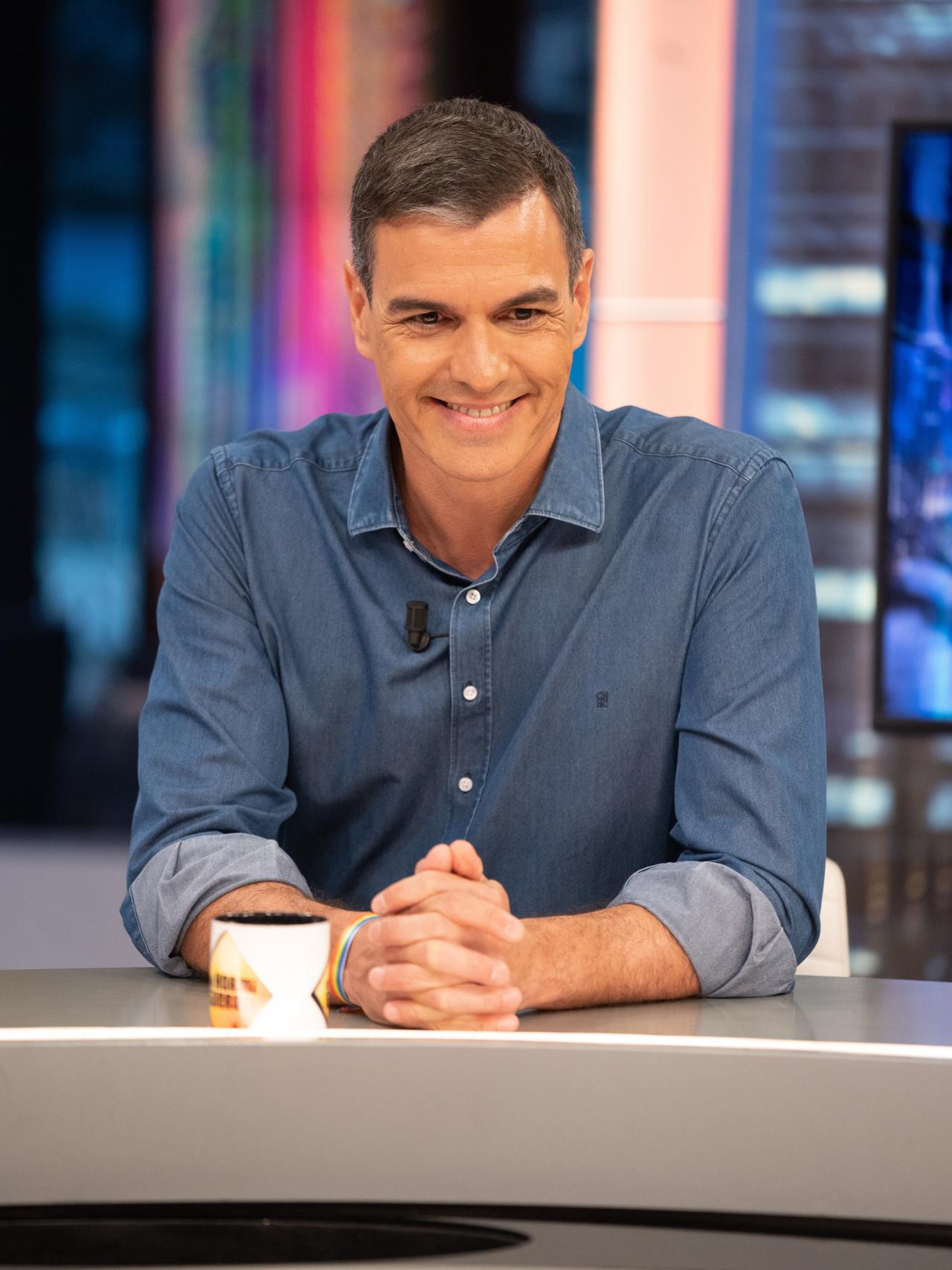 Pedro Sánchez, en el plató de 'El Hormiguero'.