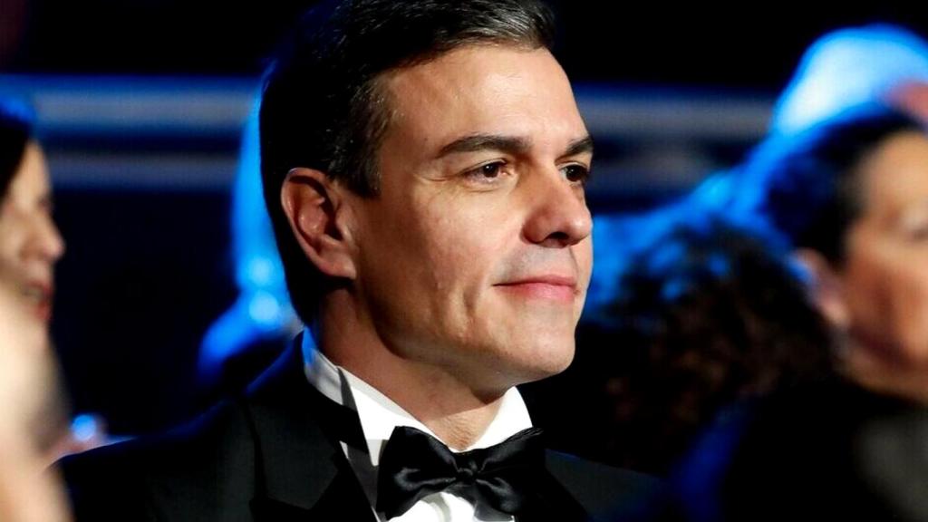 Pedro Sánchez en la gala de los premios Goya 2020.