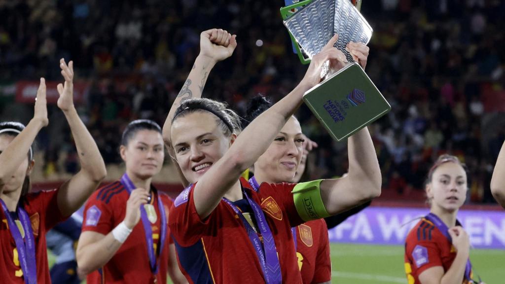 Irene Paredes, con la Nations League.