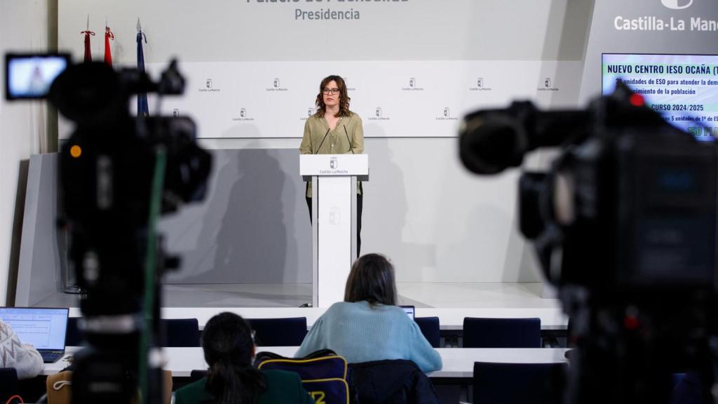 La consejera portavoz del Gobierno autonómico, Esther Padilla.