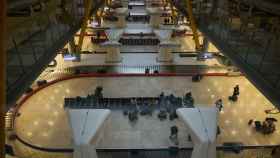 Cintas transportadoras de maletas en el Aeropuerto Adolfo Suárez-Madrid Barajas