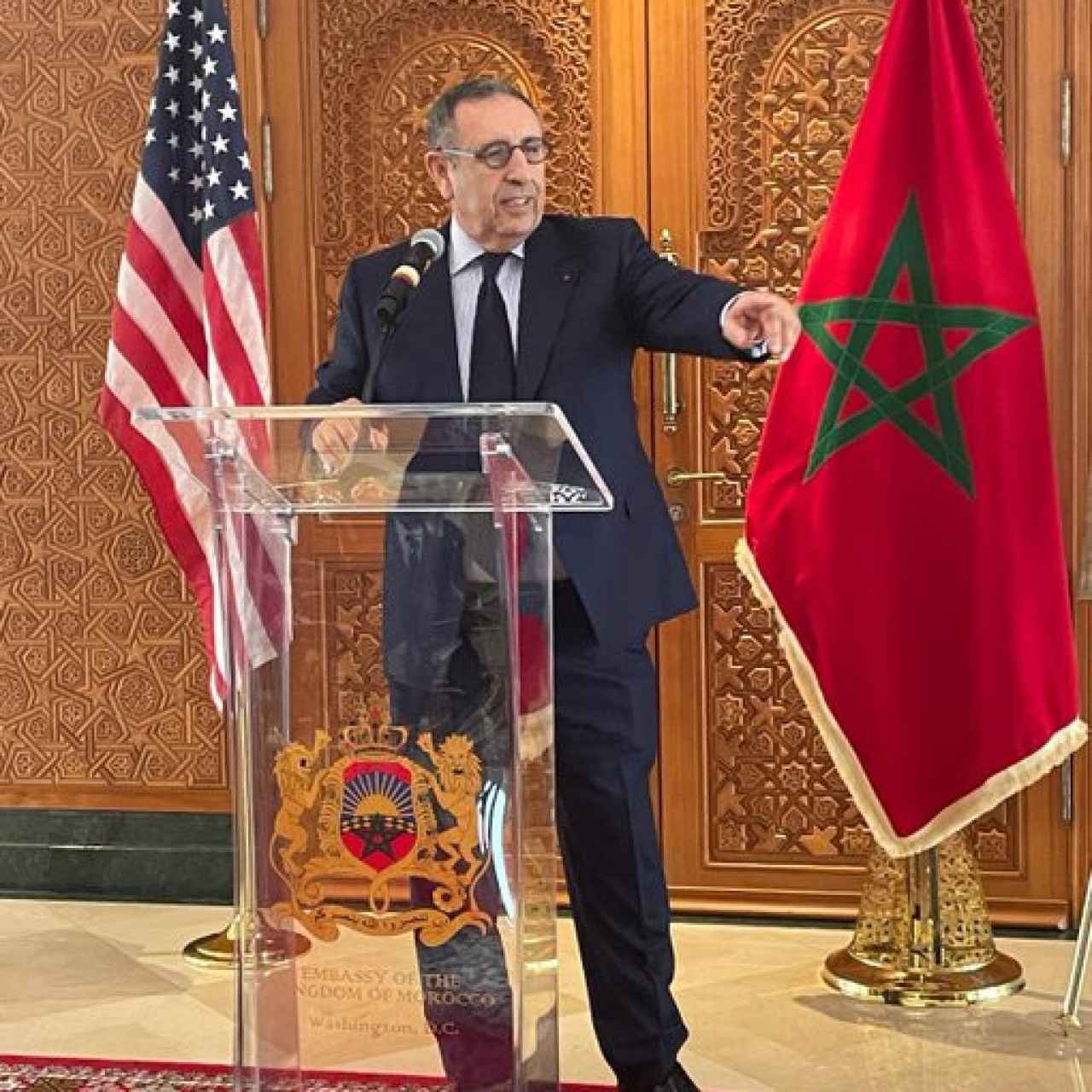 El embajador de Marruecos en EEUU.