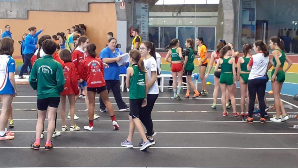 Imagen de archivo de un campeonato de atletismo