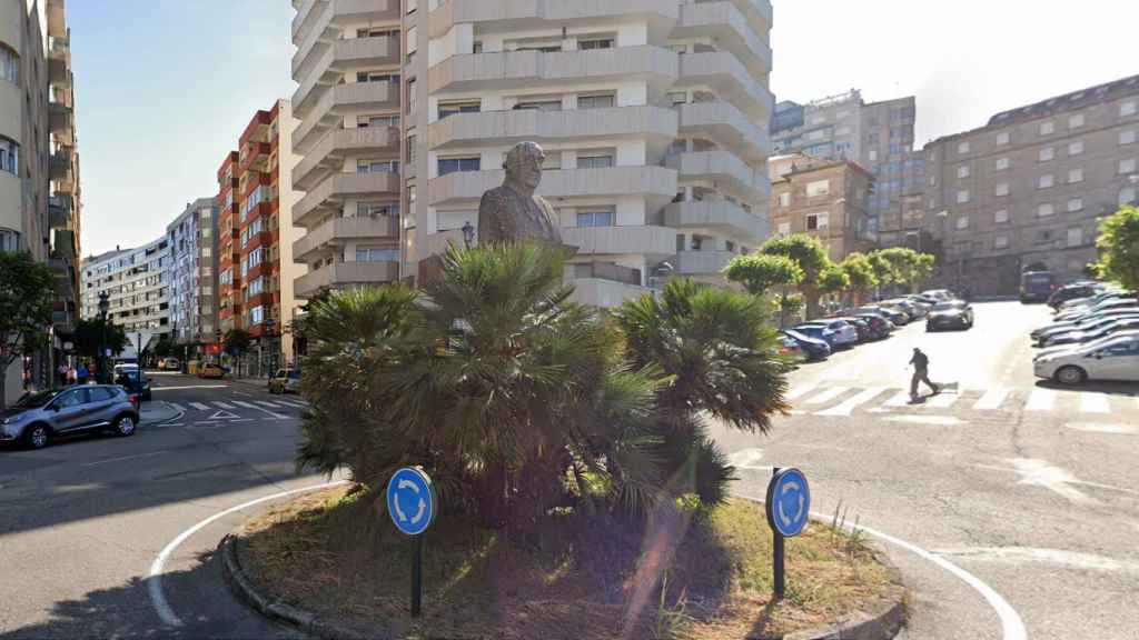 Plaza Juan XXIII de Vigo.