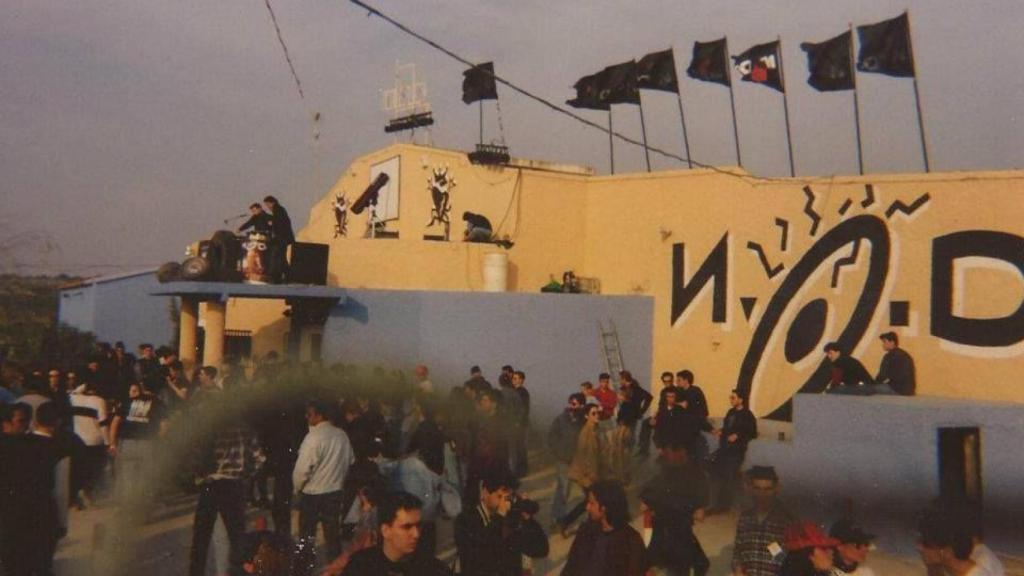 Imagen de la discoteca NOD en la década de los 80 y 90