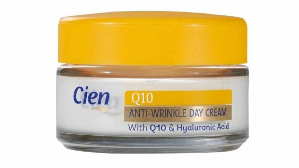 Crema hidratante antiedad Q10 Cien de Lidl.