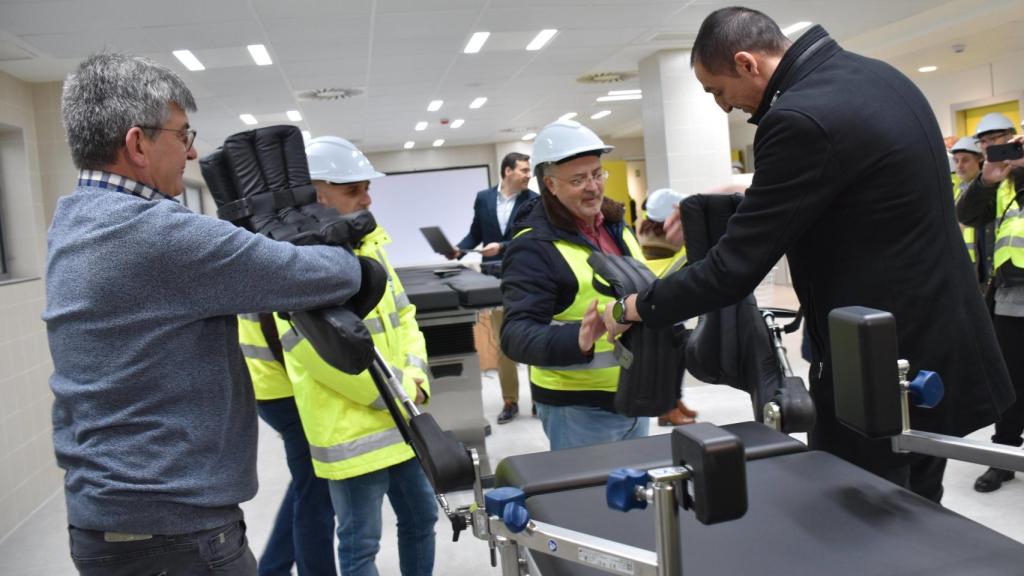 Visita del vicepresidente Guijarro al nuevo hospital de Cuenca