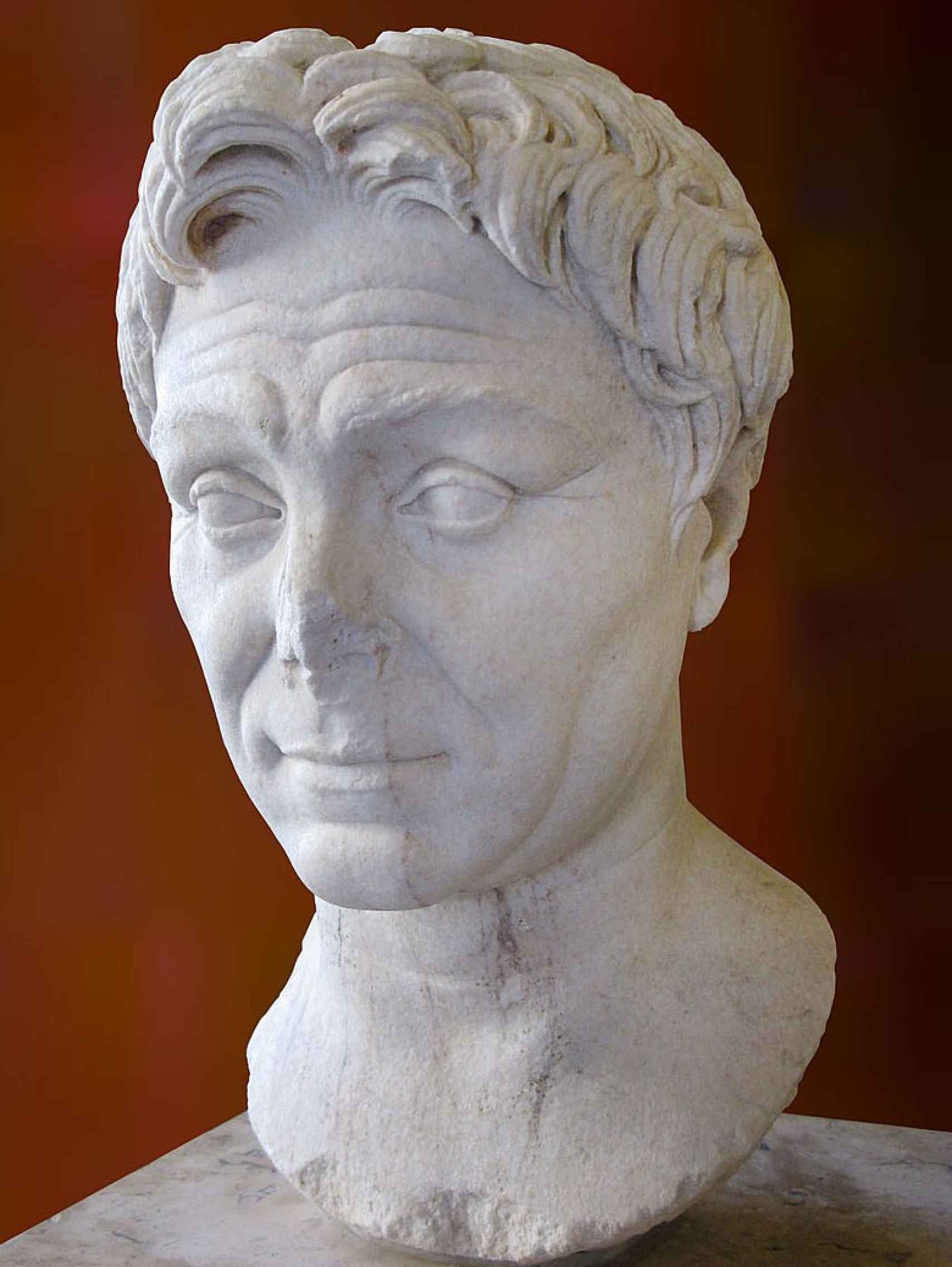 Busto de Pompeyo, gran rival de Julio César