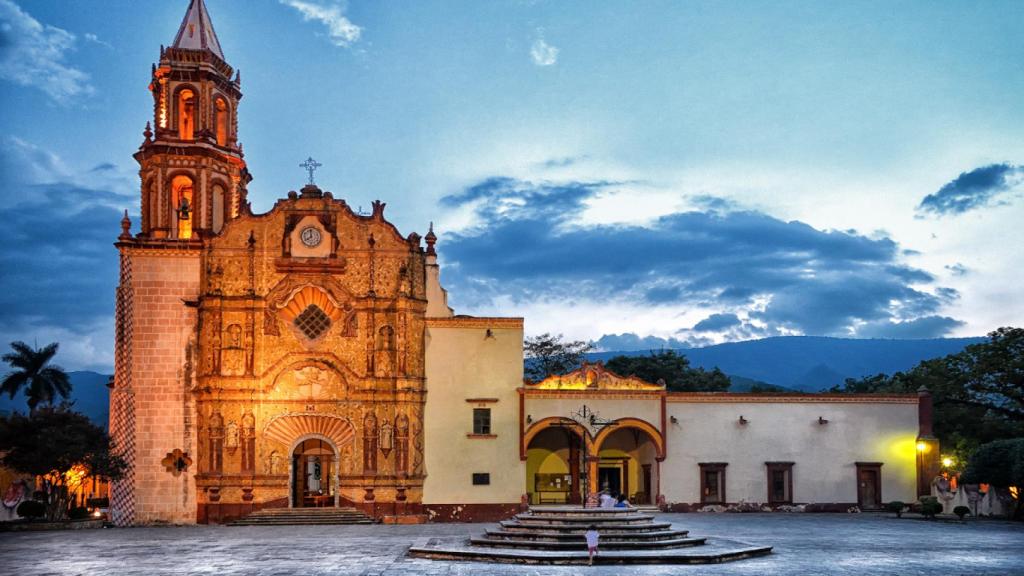 Santiago de Jalpan, una de las Misiones de Sierra Gorda.
