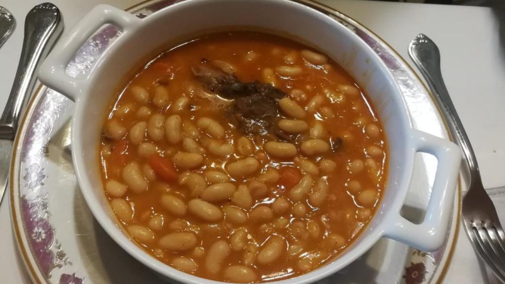 Uno de los platos del restaurante.