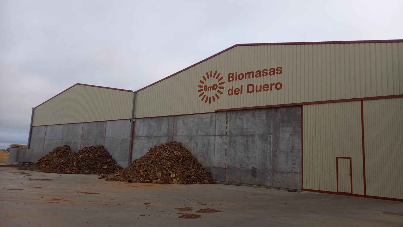 La planta de Biomasas del Duero en Tiedra