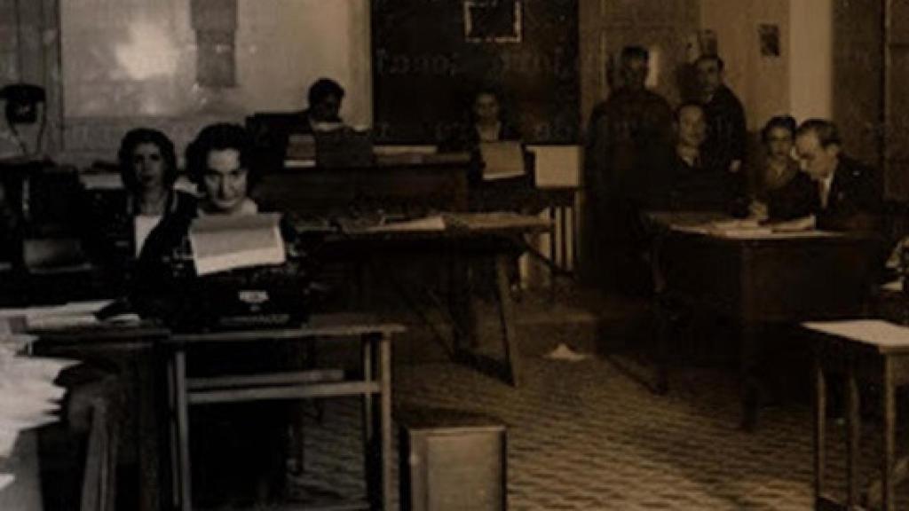 Delegación de Prensa y Propaganda en el Palacio de Anaya