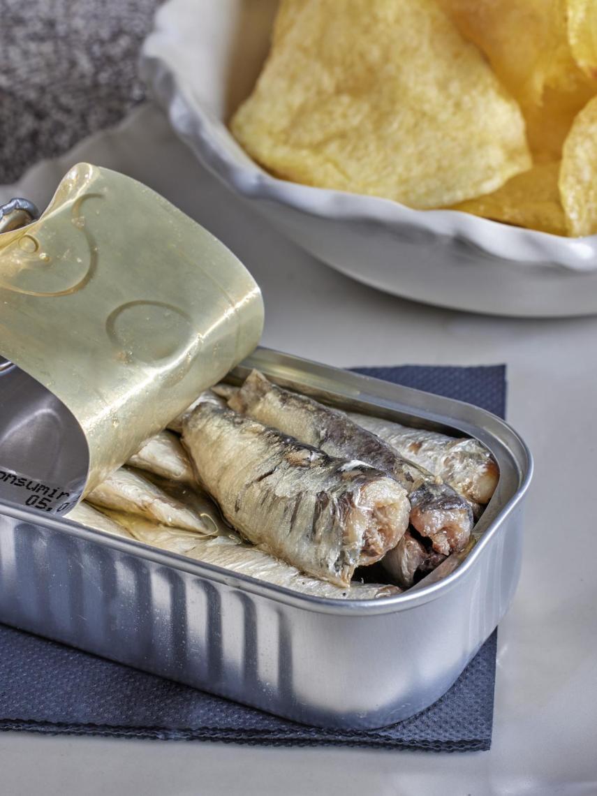 Conserva de sardinillas de Barbate.