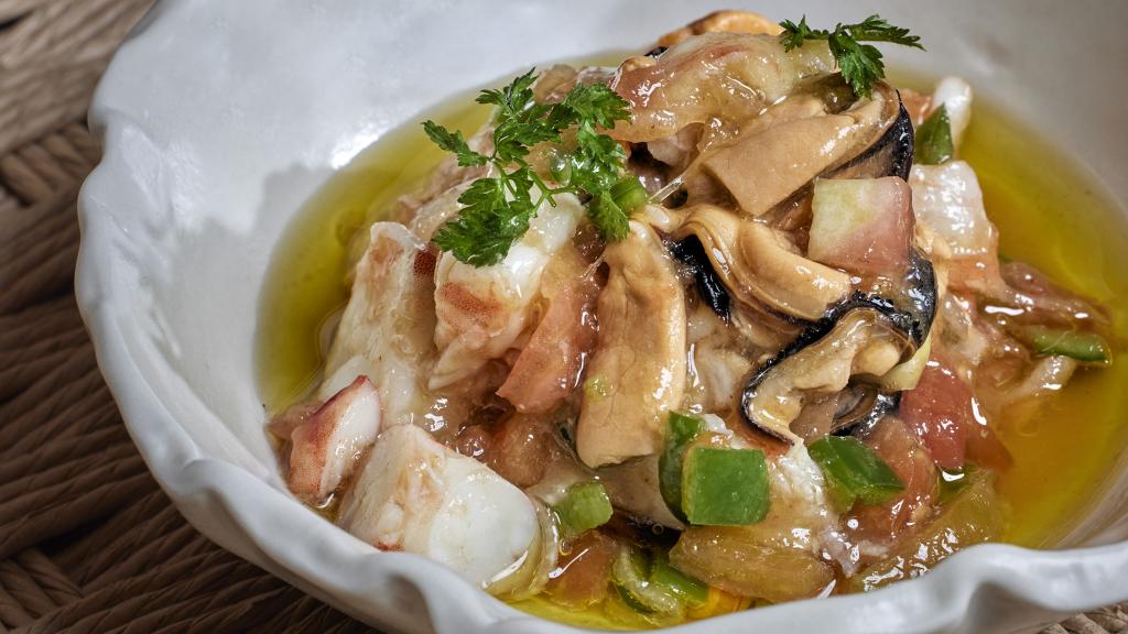 Salpicón de marisco de Tragabuches.