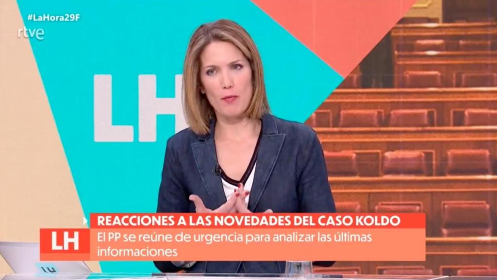 Silvia Intxaurrondo en 'La hora de La 1'.