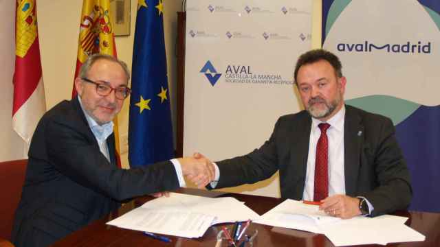 Acuerdo entre Aval Castilla-La Mancha y Aval Madrid.