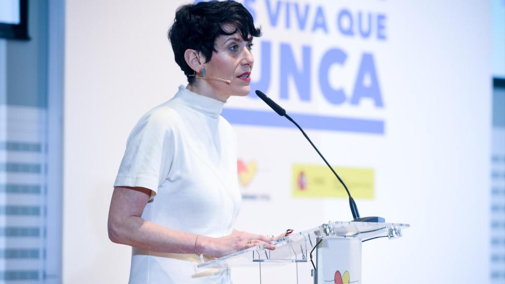 La ministra de Inclusión, Seguridad Social y Migraciones, Elma Saiz.