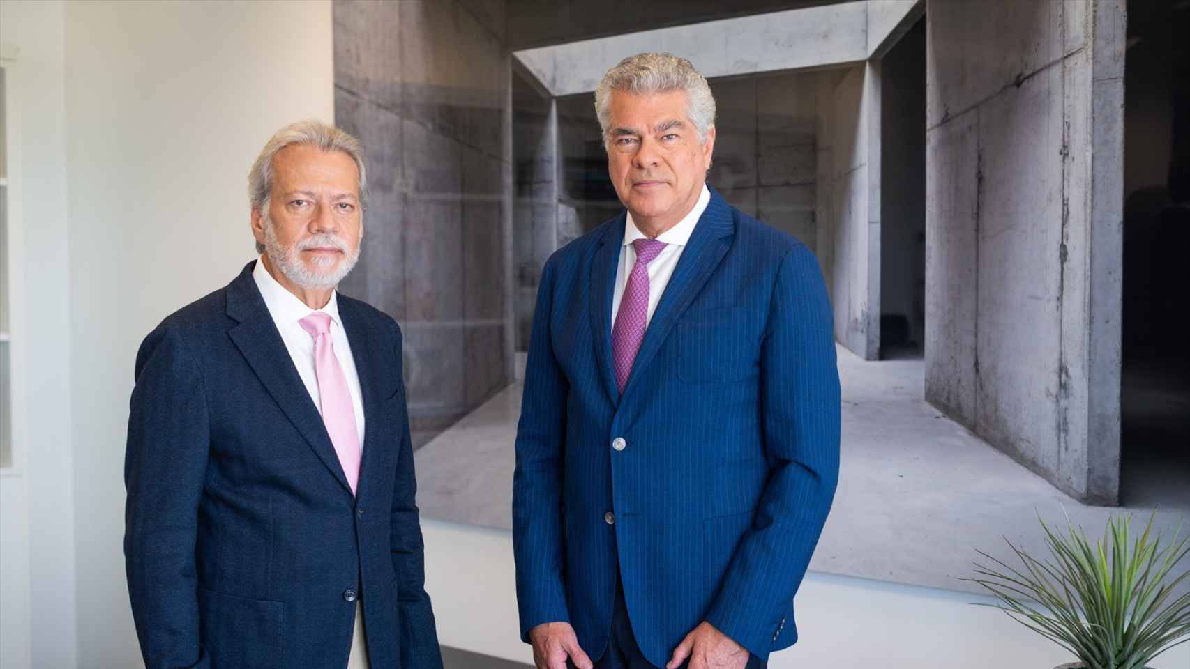 Luis Amodio y Mauricio Amodio, presidente y vicepresidente de OHLA.