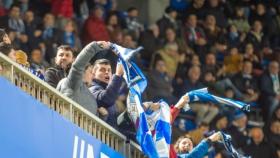 Aficionados del Dépor en Riazor.