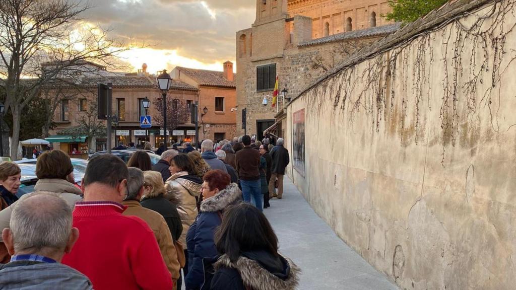 Colas en el Museo Sefardí.