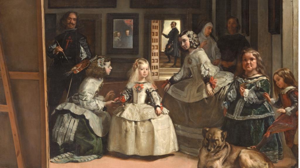 Detalle de 'Las meninas', de Velázquez (1656). Museo del Prado de Madrid