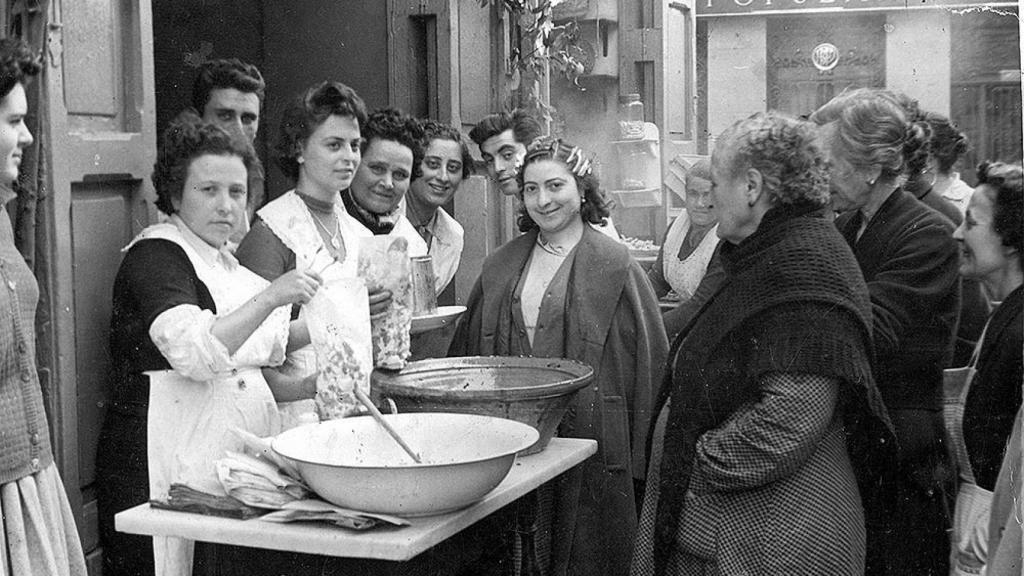 Buñolería El Contraste, en Valencia, en una imagen de archivo. EE