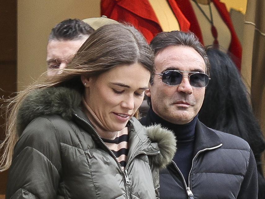 Ana Soria y el diestro Enrique Ponce, inmortalizados la última semana, en Madrid.