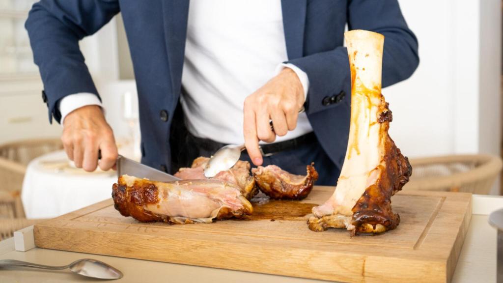 Uno de los platos de Areia.