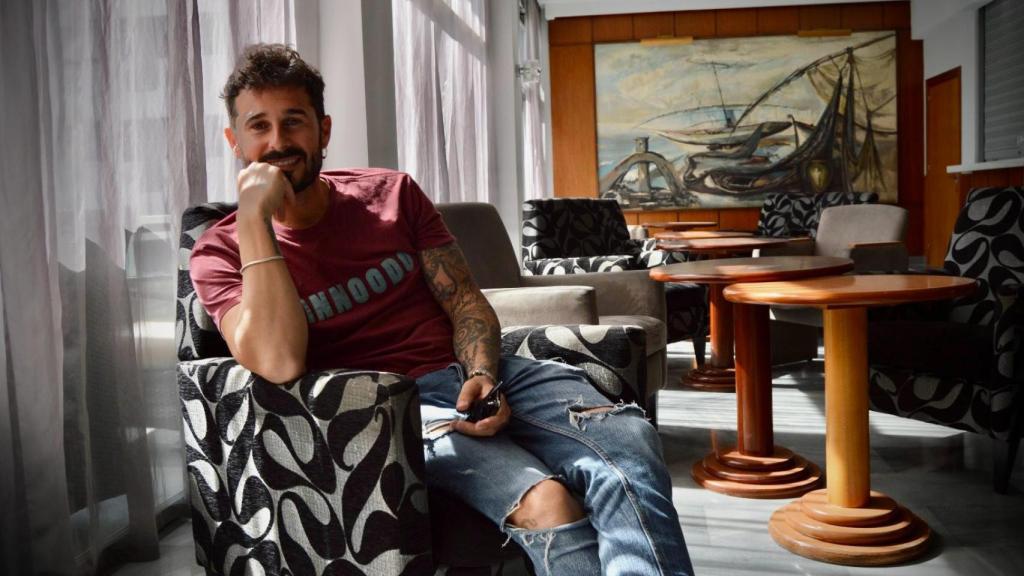 Antoñito Molina posa para EL ESPAÑOL de Málaga.
