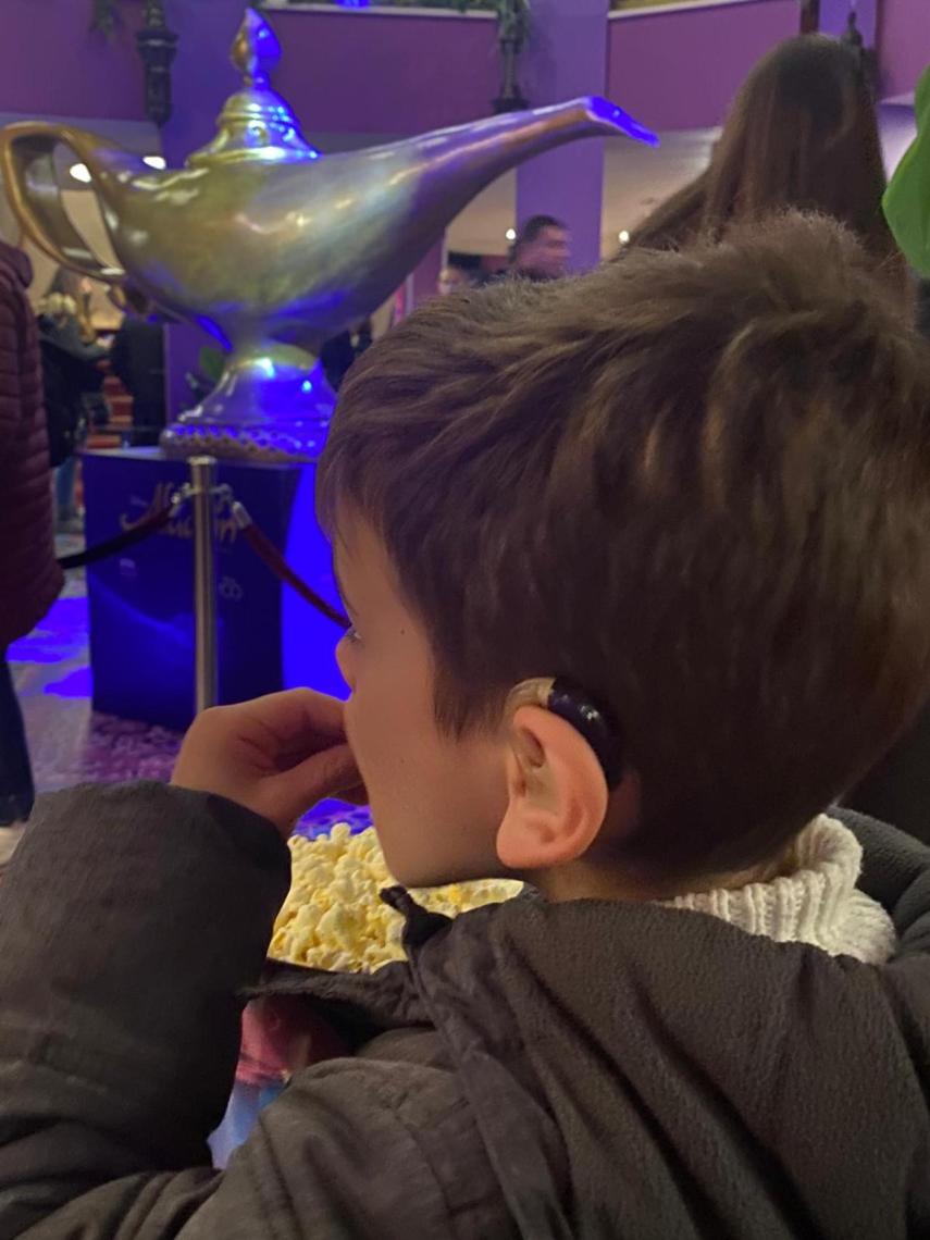 Marcos, el menor de la familia.