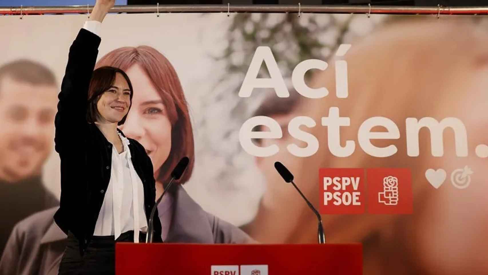 Diana Morant en un acto reciente del PSPV-PSOE.