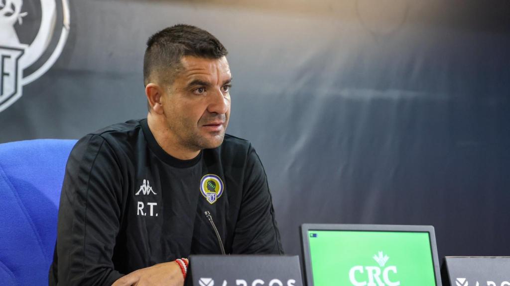 Rubén Torrecilla en rueda de prensa.