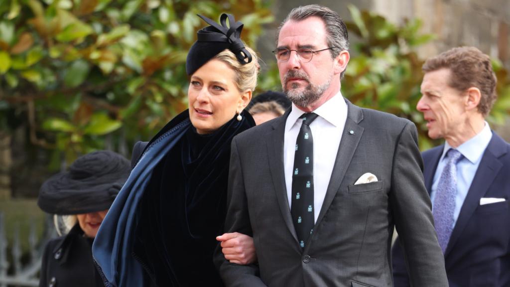 Nicolás de Grecia y su esposa.