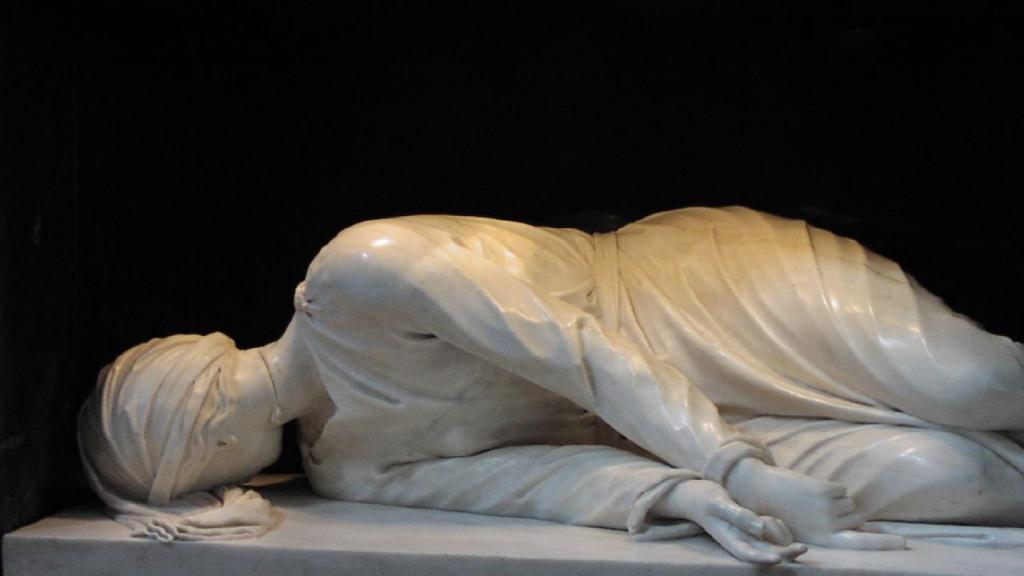 Escultura de Santa Cecilia, de Maderno.