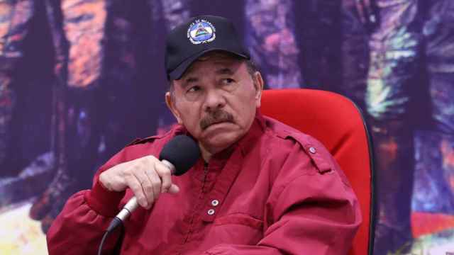 El presidente de Nicaragua, Daniel Ortega, en su última aparición pública, el pasado 21 de febrero en Managua.